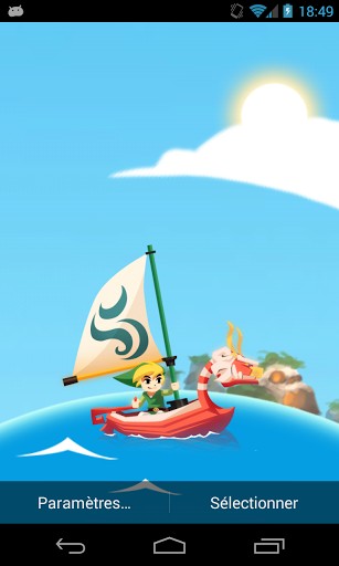 Zelda: Palo de viento - descargar los fondos de pantalla animados gratis para el teléfono Android 6.0.