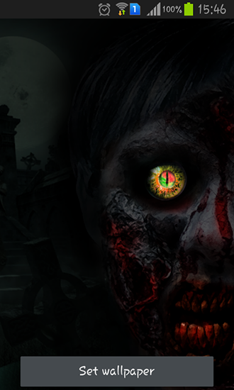 Ojo del zombi - descargar los fondos de pantalla animados Cine gratis para el teléfono Android.