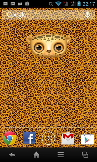Zoológico: Leopardo  - descargar los fondos de pantalla animados gratis para el teléfono Android 4.4.4.