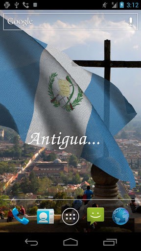 Descargar  Bandera de Guatemala 3D  - los fondos gratis de pantalla para Android en el escritorio. 