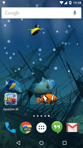 La captura de pantalla Acuario  para celular y tableta.