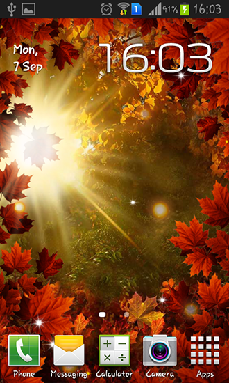 Descargar  Sol de otoño - los fondos gratis de pantalla para Android en el escritorio. 