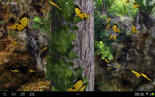 Descargar  Mariposas 3D - los fondos gratis de pantalla para Android en el escritorio. 
