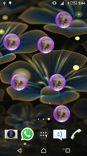 La captura de pantalla Flores fantásticas  para celular y tableta.