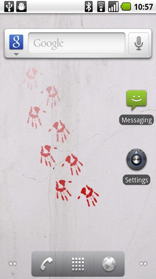 La captura de pantalla Huellas   para celular y tableta.