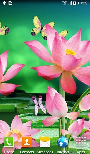 Descargar  Flores de loto - los fondos gratis de pantalla para Android en el escritorio. 