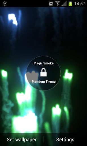 Descargar  Magia del humo 3D - los fondos gratis de pantalla para Android en el escritorio. 
