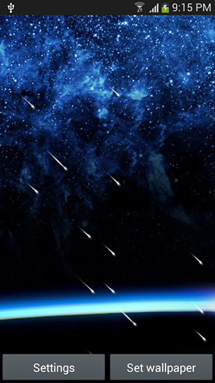 Descargar  Lluvia de meteoritos  - los fondos gratis de pantalla para Android en el escritorio. 