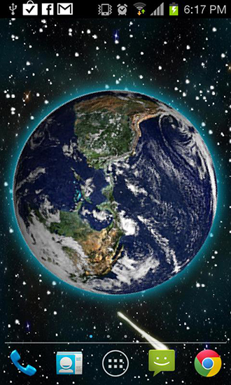 Descargar  Movimiento 3D de la Tierra  - los fondos gratis de pantalla para Android en el escritorio. 