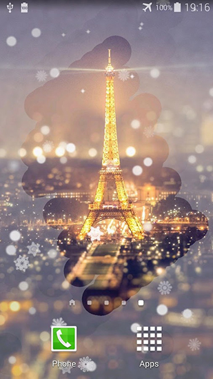 Descargar  París nocturno  - los fondos gratis de pantalla para Android en el escritorio. 
