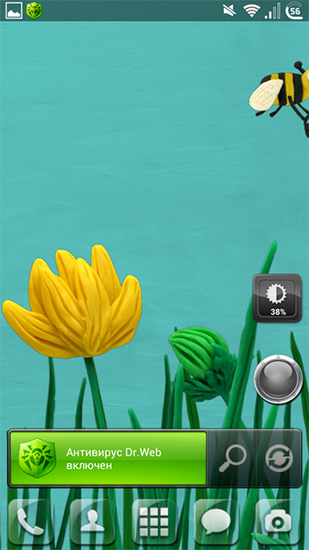 Descargar  Flores de plastilina  - los fondos gratis de pantalla para Android en el escritorio. 