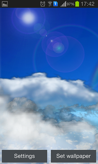 Descargar  Nubes flotantes  - los fondos gratis de pantalla para Android en el escritorio. 