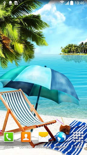 Descargar  Playa de verano - los fondos gratis de pantalla para Android en el escritorio. 