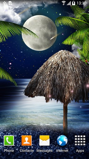 Descargar  Noche tropical - los fondos gratis de pantalla para Android en el escritorio. 