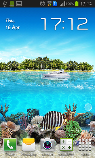 Descargar  Océano tropical - los fondos gratis de pantalla para Android en el escritorio. 