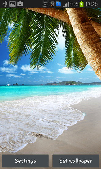 Descargar  Playa tropical  - los fondos gratis de pantalla para Android en el escritorio. 