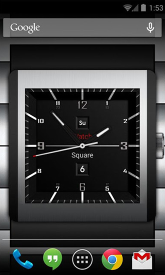 Descargar  Reloj square lite - los fondos gratis de pantalla para Android en el escritorio. 