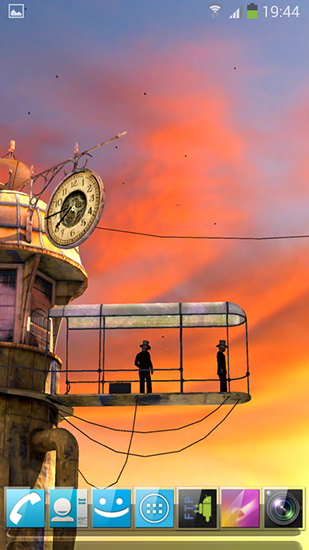 La captura de pantalla Viaje Steampunk 3D para celular y tableta.