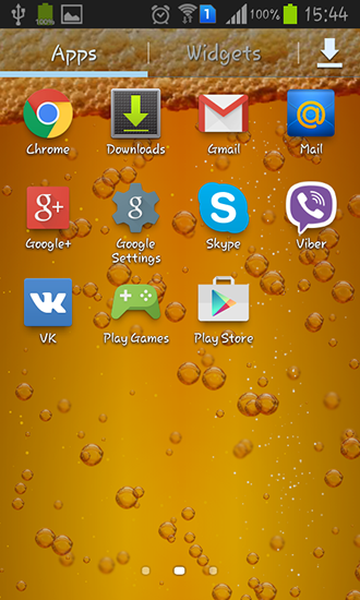 La captura de pantalla Cerveza  para celular y tableta.