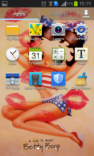 La captura de pantalla Betty Boop para celular y tableta.