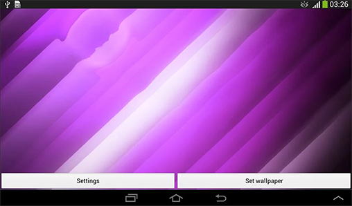 La captura de pantalla Agua azul  para celular y tableta.