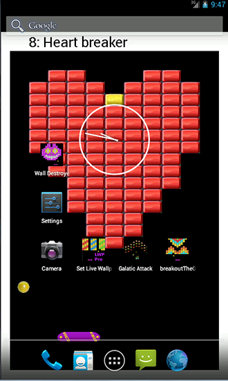 La captura de pantalla Bloques Pro para celular y tableta.