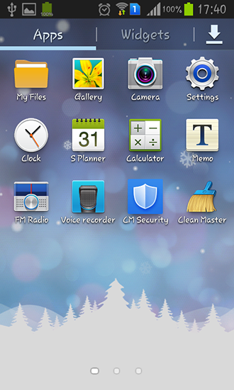 La captura de pantalla Sueño de Navidad  para celular y tableta.
