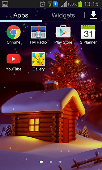 La captura de pantalla Navidad HD para celular y tableta.