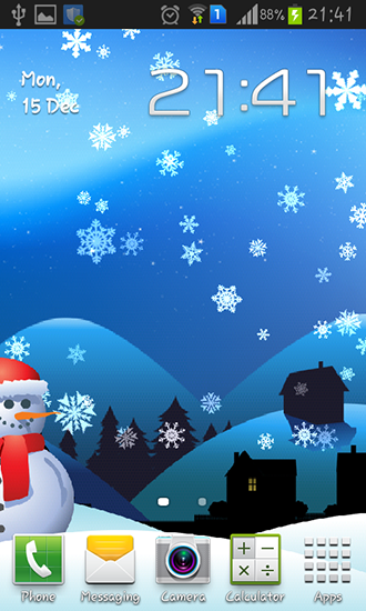 La captura de pantalla Magia de Navidad para celular y tableta.