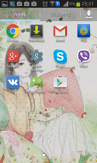 La captura de pantalla Tarde acogedora para celular y tableta.