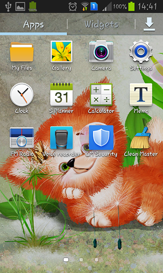 La captura de pantalla Zorrito lindo para celular y tableta.