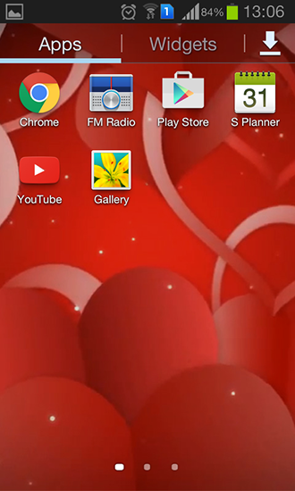 La captura de pantalla Día del amor  para celular y tableta.