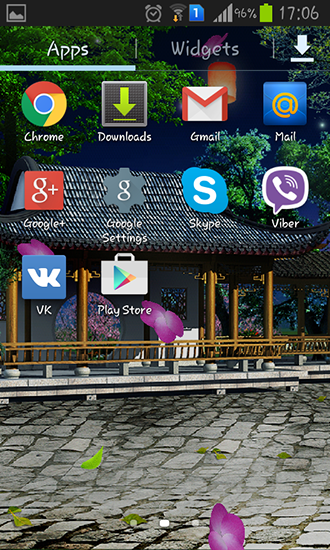 La captura de pantalla Jardín oriental para celular y tableta.