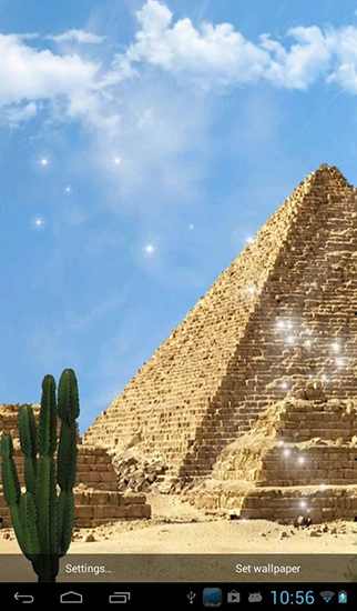 La captura de pantalla Pirámides de Egipto  para celular y tableta.
