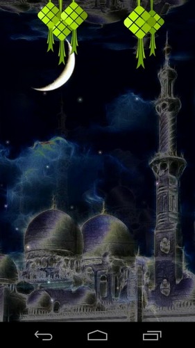 La captura de pantalla Eid Ramadan para celular y tableta.