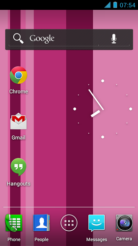 La captura de pantalla Rayas diferentes para celular y tableta.