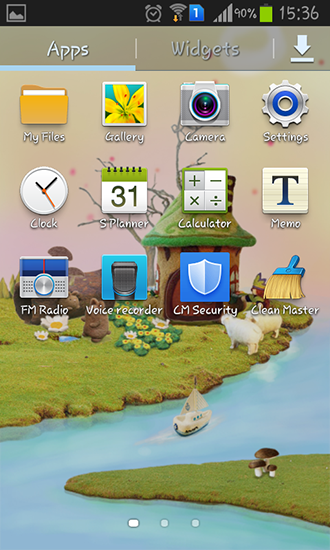 La captura de pantalla Casa de hadas para celular y tableta.