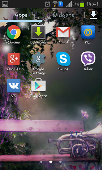 La captura de pantalla Luciérnagas para celular y tableta.