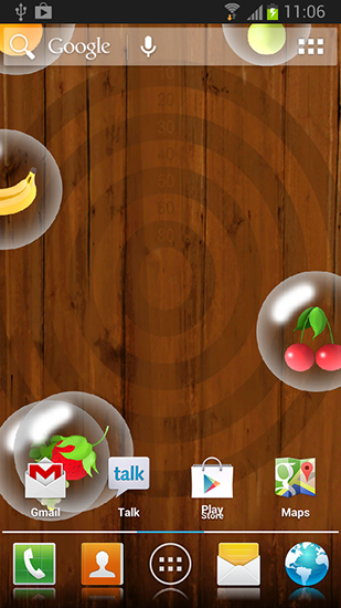 La captura de pantalla Frutas  para celular y tableta.