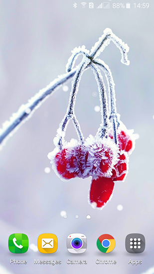 La captura de pantalla Belleza congelada: Fábula de invierno  para celular y tableta.