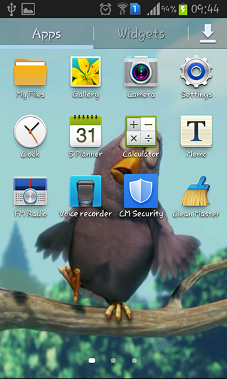 La captura de pantalla Pájaro divertido para celular y tableta.