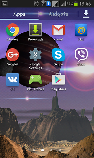 La captura de pantalla Leyendas de la galaxia  para celular y tableta.