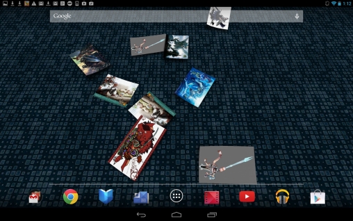 La captura de pantalla Galería 3D para celular y tableta.