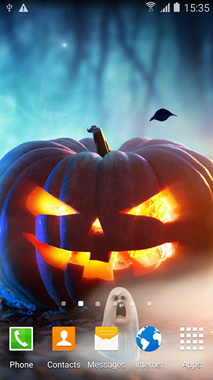 La captura de pantalla Halloween para celular y tableta.