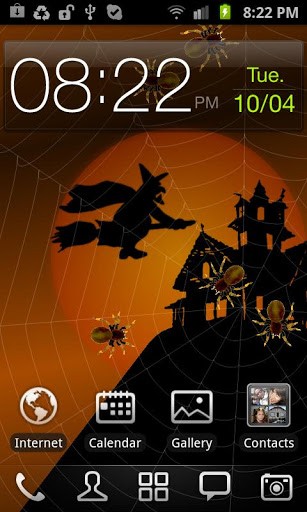 La captura de pantalla Día de todos los santos: Arañas para celular y tableta.