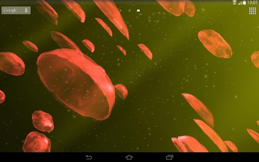 La captura de pantalla Medusas 3D para celular y tableta.