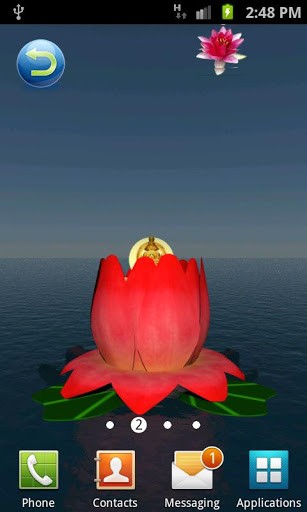 La captura de pantalla Laxmi Pooja 3D para celular y tableta.