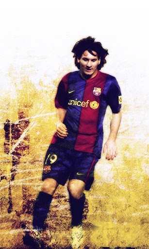 La captura de pantalla Lionel Messi para celular y tableta.