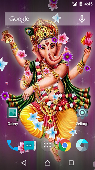 La captura de pantalla El Dios Ganesha para celular y tableta.