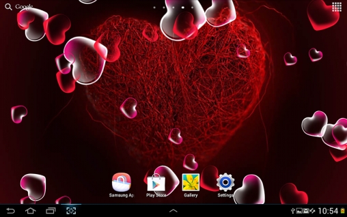 La captura de pantalla Amor para celular y tableta.